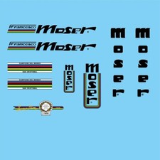 Francesco Moser Decalcomanie Bicicletta, Adesivi - n.326