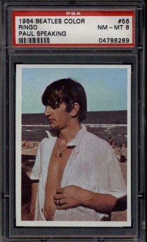 Ringo starr rookie card - starr,