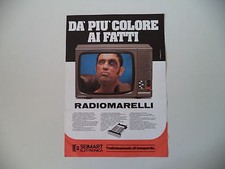 advertising Pubblicità 1977 TELEVISORE RADIOMARELLI