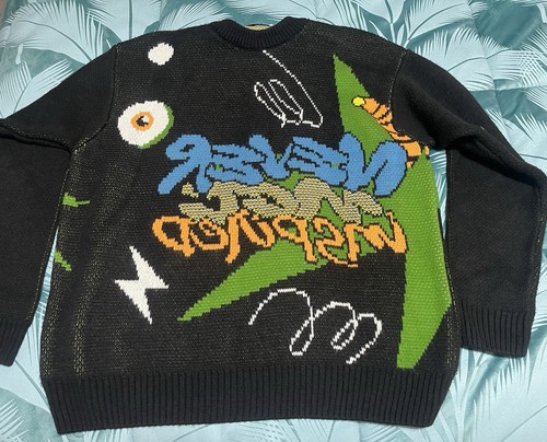 Maglione zara graffiti - maglione,