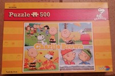 PUZZLE NORIS, Peanuts Charlie Brown Puzzle 500 pezzi SNOOPY, raro!!!