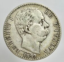 UMBERTO I 1878-1900 -AG/ 2 LIRE 1899