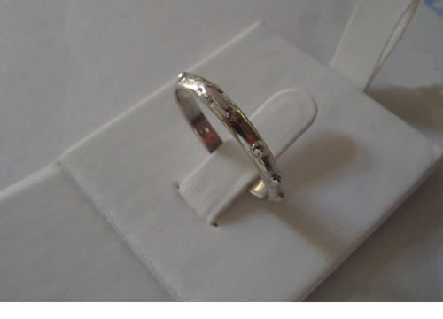 Anello rosario argento - in,