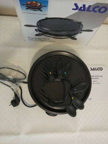 Raclette grill salco con - raclette,