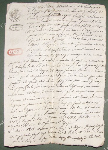 Regno napoli carta - di,