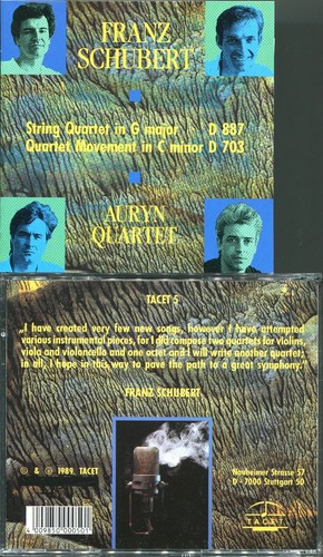 Schubert string quartet d - schubert,,