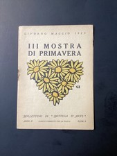 LIVORNO- BOLLETTINO DI BOTTEGA
