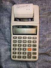 calcolatrice aggiunta Ibico 1004 vintage