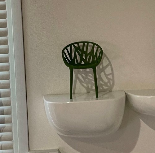 Sedia miniatura vegetale - in,