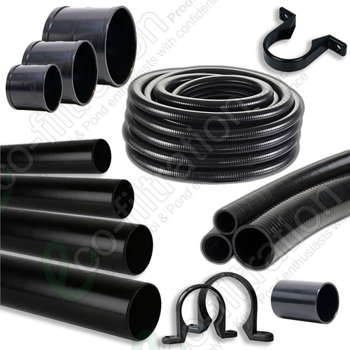 Tubo scarico pvc nero - tubo,