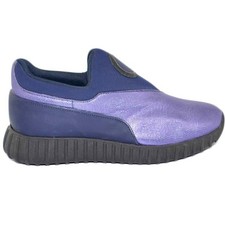 Scarpe uomo calzino lycra blu