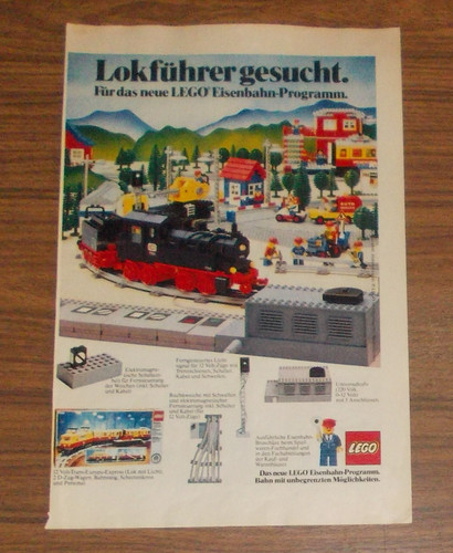 Rara pubblicità lego trains - lego,