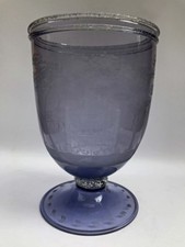 VETRO GLASS Murano vecchio antique vintage inciso