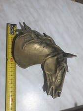 BRONZO FIGURA TESTA CAVALLO