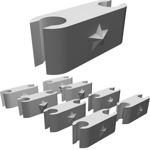Clip fermacavo per bosch - clip,