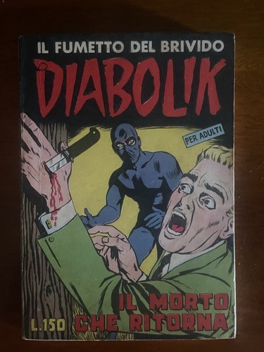 Diabolik prima serie - prima,