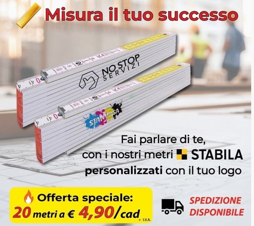 20x doppio metro stabila - metro,