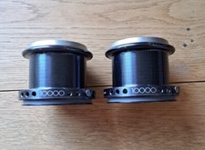 2 bobine di ricambio Shimano Super Ultegra 10000 XSA bobine elettriche ORIGINALI carpa pesca