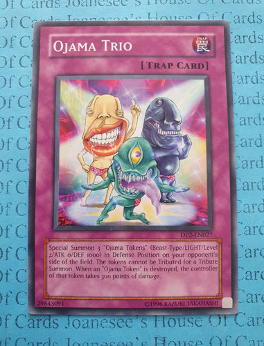 Dp2 en027 ojama trio - dp2-en027, yu-gi-oh