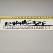 Adesivo Vintage Sticker Aufkleber 80's - Kamikaze Skate Snowboard Surf RIF. B