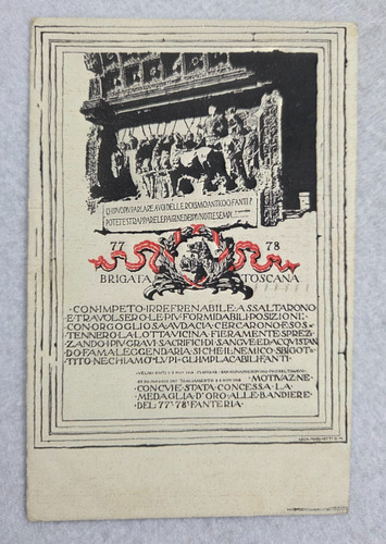 Cartolina reggimentali - cartolina,