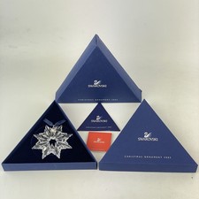 Swarovski Christmas Ornament 2003 Tree Decoration Snowflake