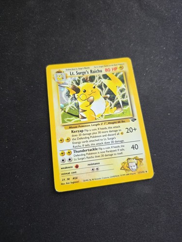Pokemon surge s - lt., surge's