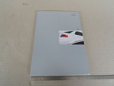 DEPLIANT CARTELLA ORIGINALE DOPPIO AUDI A4 RESTYLING '99