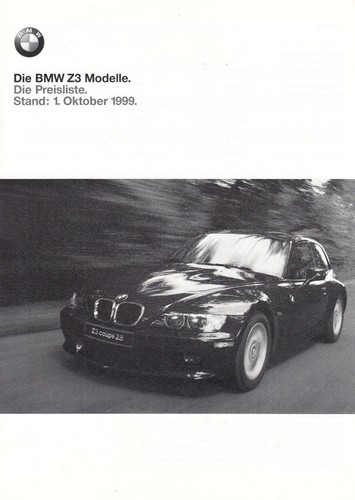 Bmw roadster coupe - z3,