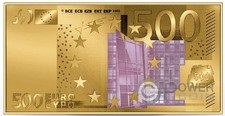 Moneta oro 500 euro piccola 1/1000 oz 3000 franchi Ciad 2024