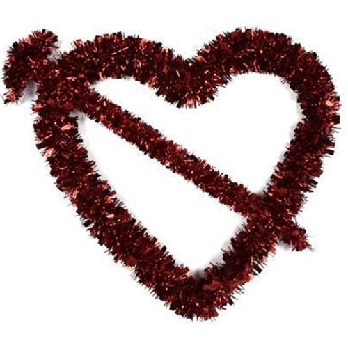 Cuore rosso con freccia - rosso,