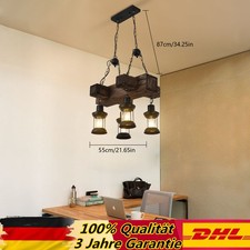 Lampada a sospensione rustica