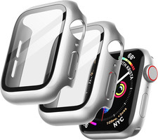 Cover Con Pellicola Protettiva per Apple Watch SE 3/2/1 (2025/2022/2020) / Serie