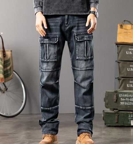 Jeans uomo blu - , denim
