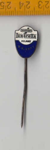 Vintage enamel lambretta - enamel,