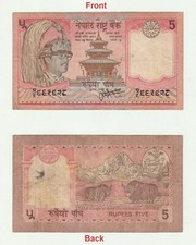 Raro nepalese rupie - 5,