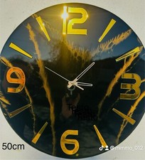 Resin wall clock - wall,