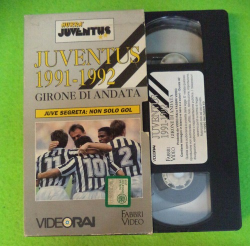 Vhs film juventus 1991 - vhs,