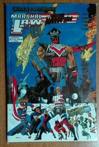 Fumetto play press marshal - fumetto, press*marshal