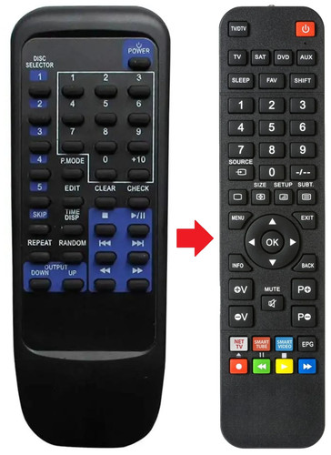 Telecomando adatto per kenwood - adatto,