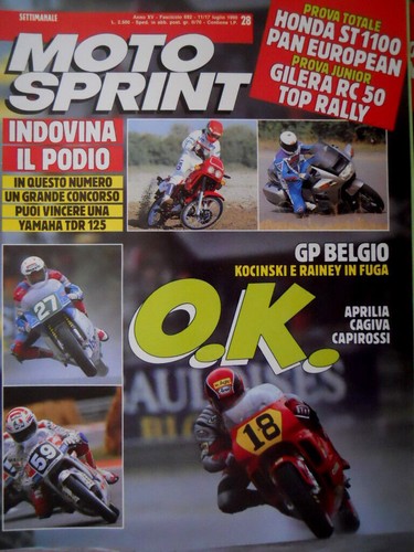 Motosprint 1990 belgio - motosprint, 28