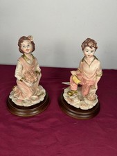Coppia statuine da collezione