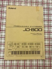 Manuale Roland JD800 Libro 1