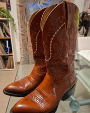 stivali cowboy uomo pelle cuoio taglia 40 (7 americana)