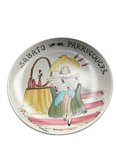 Piatto ceramica Lino Albisola ?