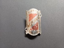 "MAINO" VECCHIO FREGIO STEMMA RICAMBIO ORIGINALE PER BICICLETTE D'EPOCA