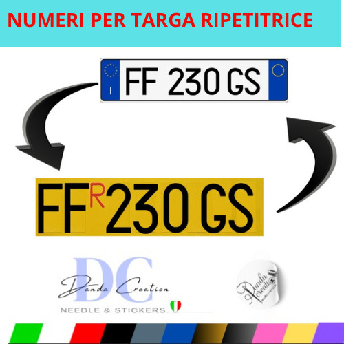 Pezzi adesivi lettere e - pezzi,