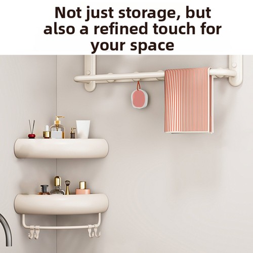 Portaoggetti angolare bagno