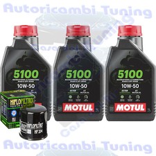 Kit Tagliando Olio Motul 5100