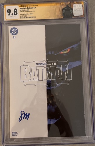 Absolute batman firmato - batman, #21